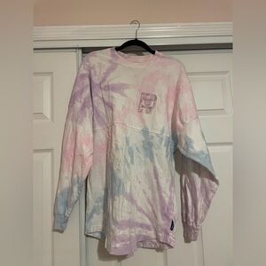 Disney Parks WDW Spirit Jersey Pastel Tie Dye Size Small